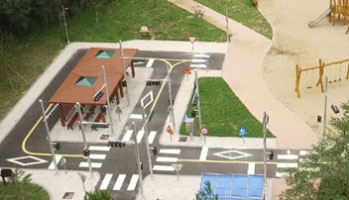 어린이 교통체험장 이미지